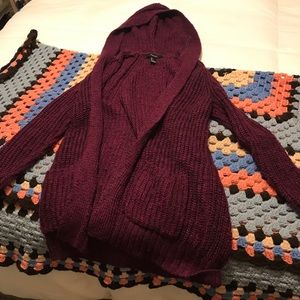 Hooded Sweater with Pockets